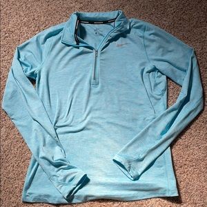 Light Blue Nike QuarterZip